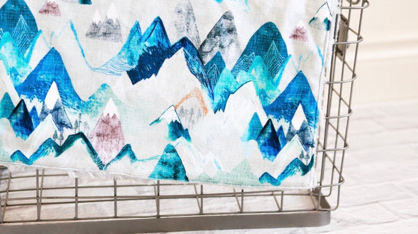 Call of the Mountains Arctic Minky Blanket