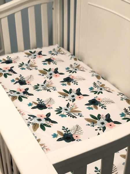 Custom Fitted Crib Sheet