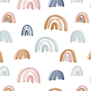 Leo Rainbows Minky Blanket