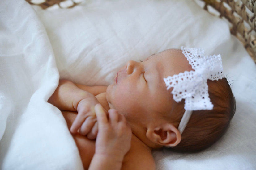 Cloud White Bassinet Sheet