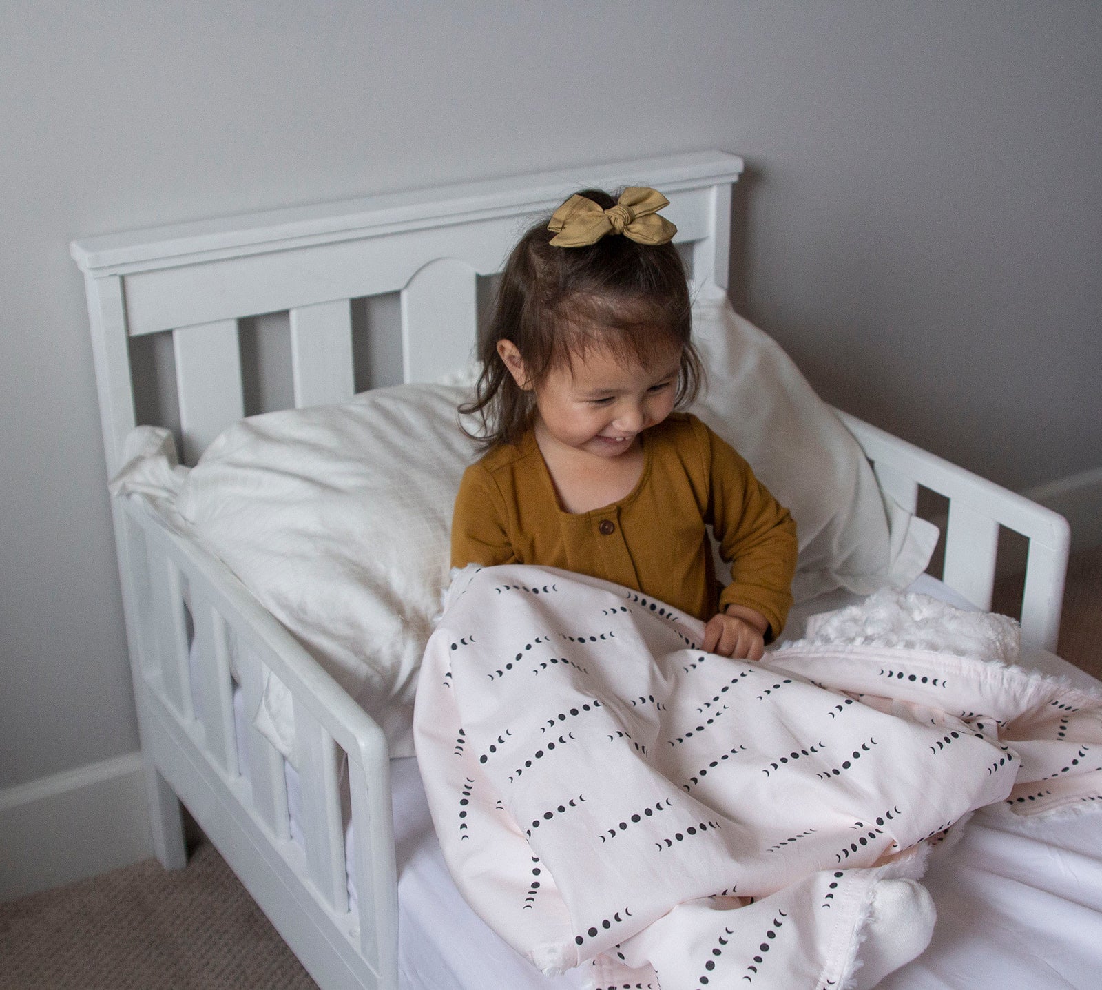 Moon Phases Minky Blanket