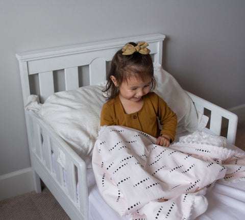 Moon Phases Minky Blanket