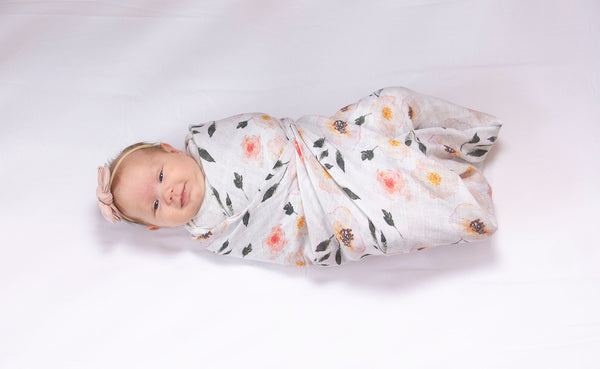La Boheme Petal Swaddle Blanket