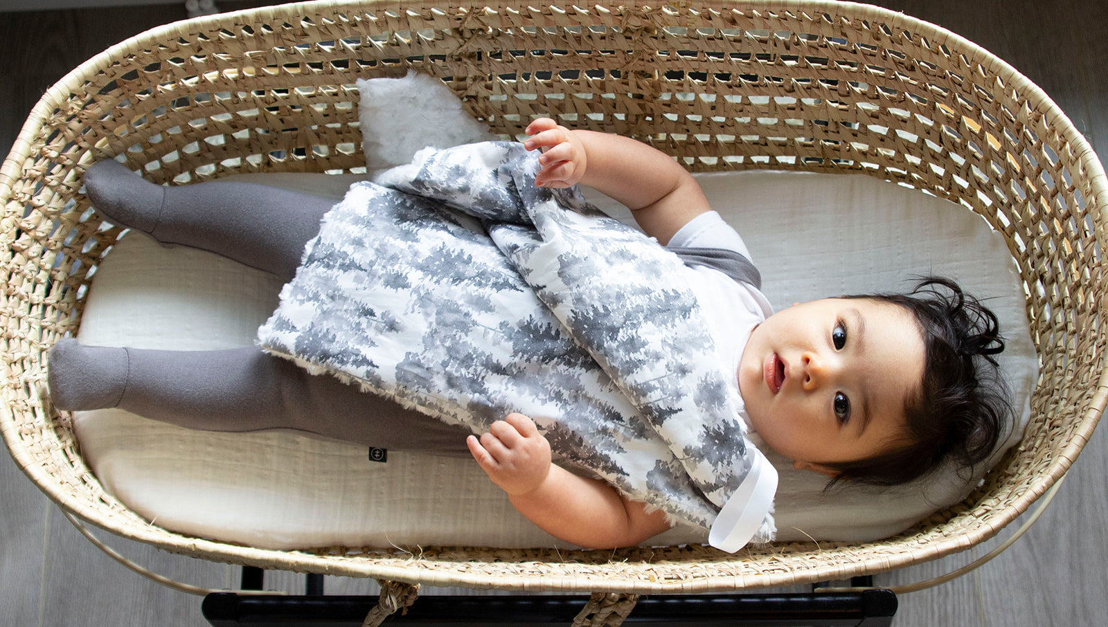 Evergreen Trees Minky Blanket