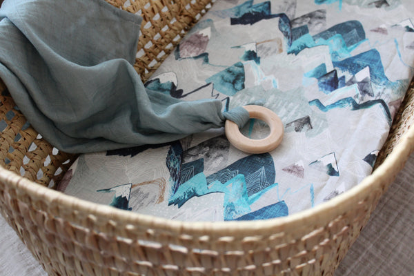 Custom Bassinet Sheet/Change Pad Cover