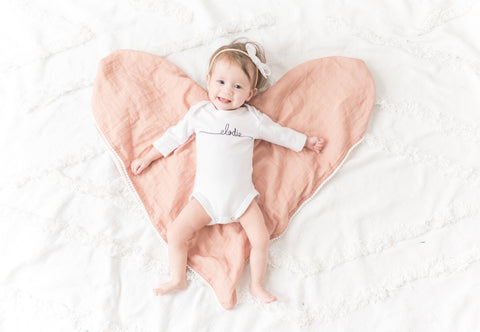 Cherry Blossom Swaddle Blanket