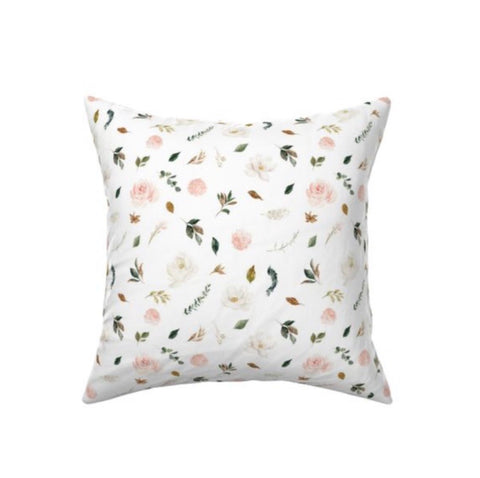 Magnolia Floral Decor Pillow Cover