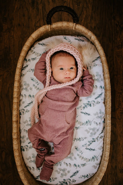 Custom Bassinet Sheet/Change Pad Cover
