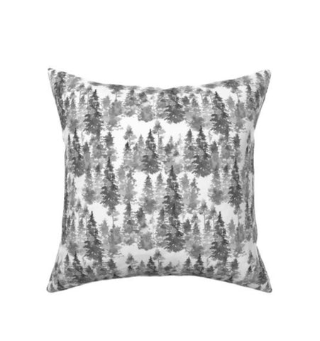 Evergreen Tree Decor Pillow Cover