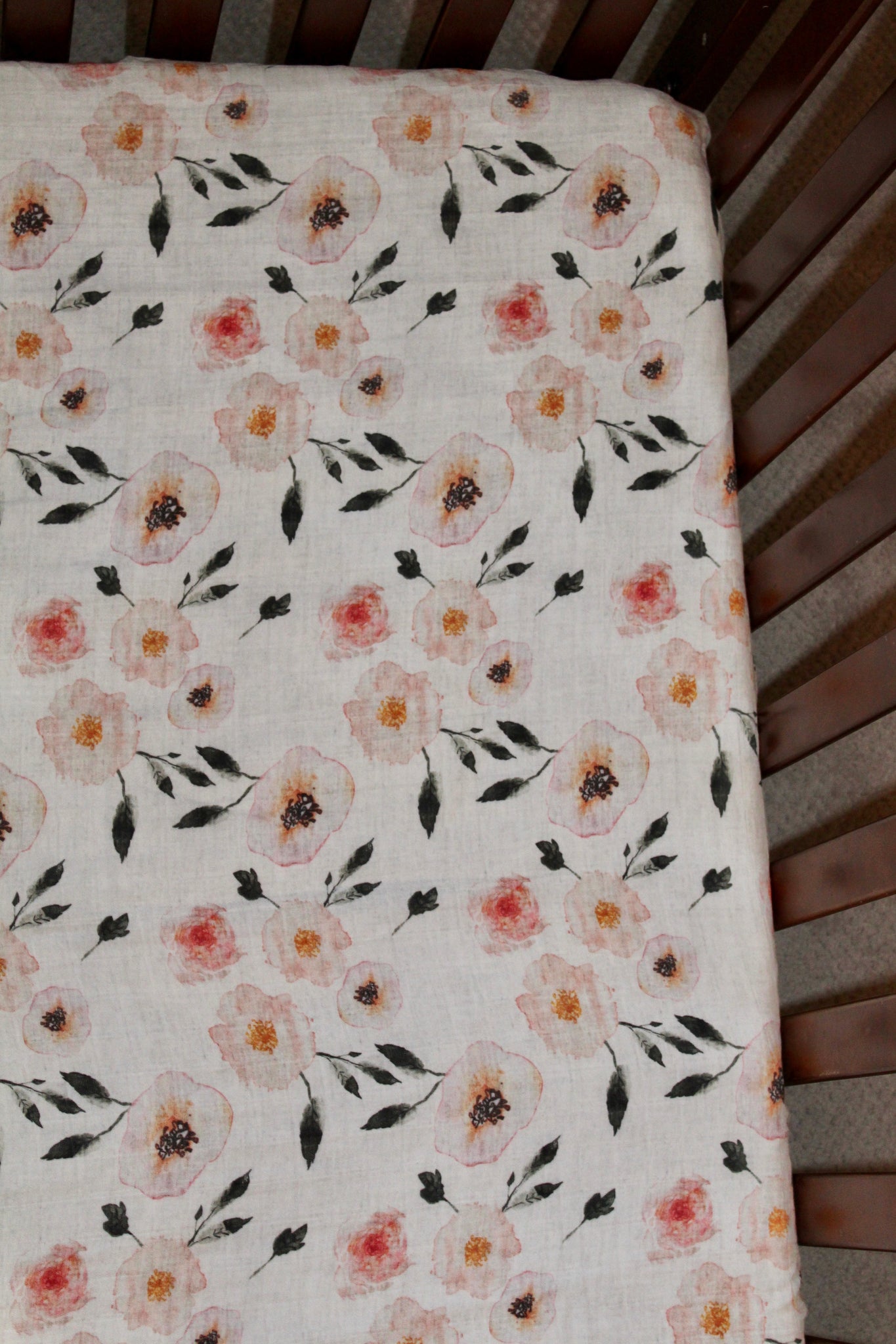 La Boheme Petal Fitted Crib Sheet