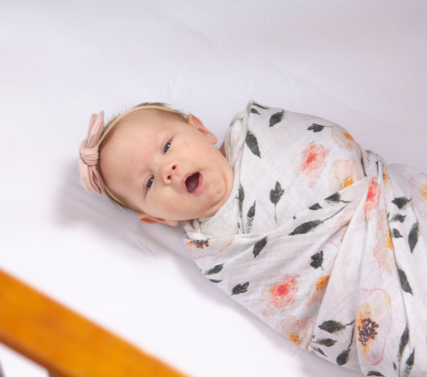 La Boheme Petal Swaddle Blanket